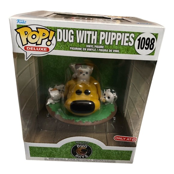 Funko Toys Funko Pop Deluxe Dug Days Dug Covered In Puppies 98